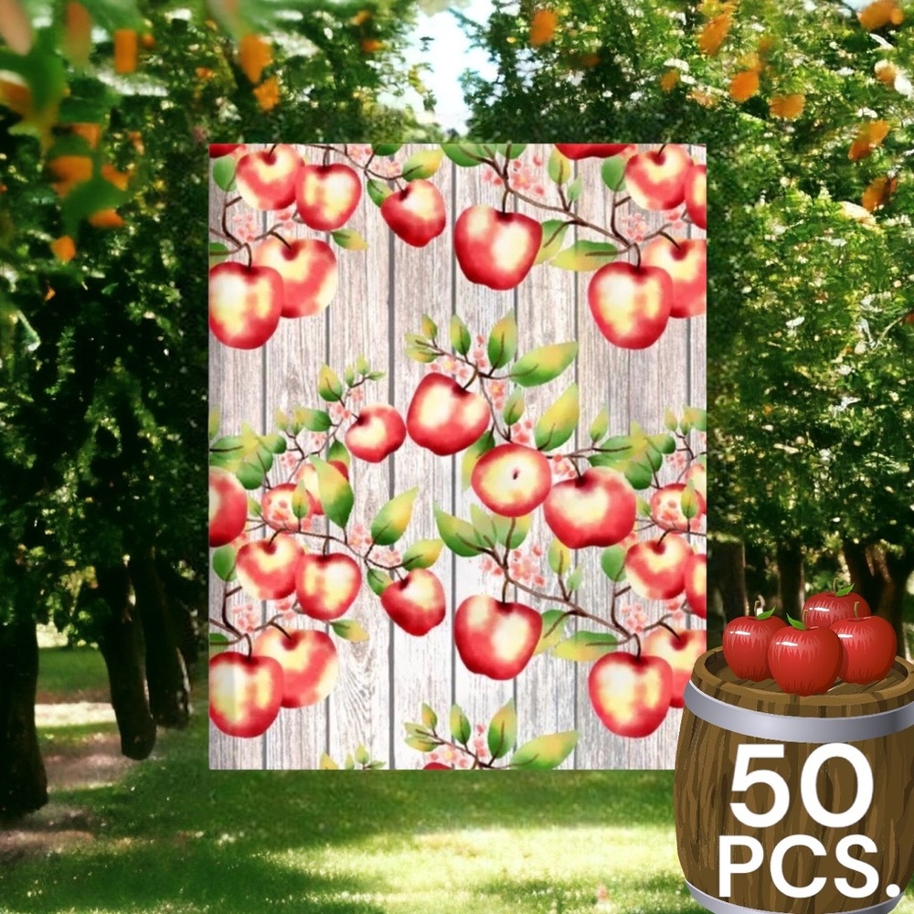 50 10X13 Poly Mailers, Apples Shipping Envelopes PRICE IS FIRM